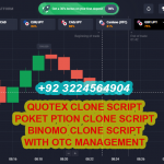 IQ Option Clone Script, Quotax Clone Script, Binomo Clone Script